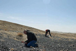 Rock Hounding For Obsidian - Delta Utah
