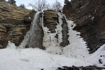 Battle Creek Falls Winter