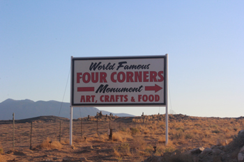 Four Corners Monument - Utah, Arizona, New Mexico, Colorado