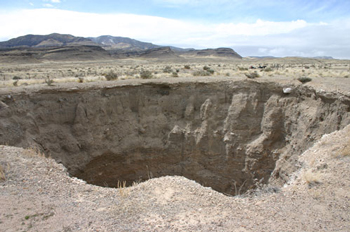 Utah West Desert Sink Hole