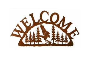 Metal Welcome Signs